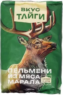 Пельмени из мяса марала Вкус Тайги 800г - купить в Москве по выгодной ...