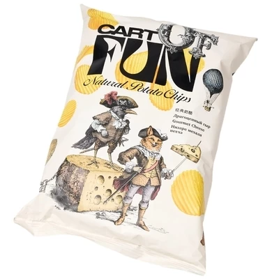 Чипсы Cart of Fun Сыр 67г-1}