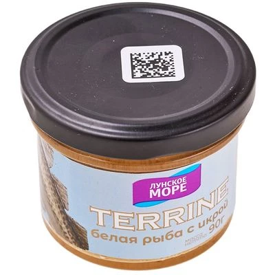 Паштет Terrine из белой рыбы Лунское море 90г-1}