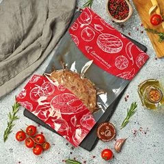 Бургеры из мраморной говядины от Шефа ручная работа авторский рецепт Деликатеска 300г