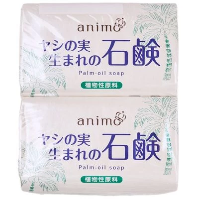 Мыло туалетное Animo Япония 2шт-0}