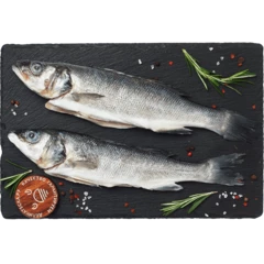 Сибас без чешуи потрошеный ~650г