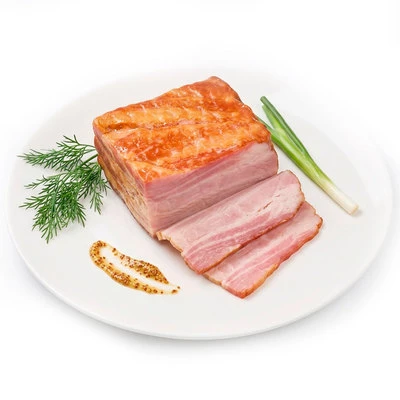 Грудинка варено-копченая Ямская Деликатеска 300г-0}