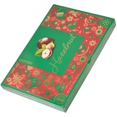 Конфеты Mieszko Orzech Laskowy с ореховой начинкой и цельным фундуком Польша 138г