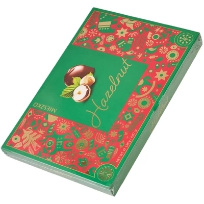 Конфеты Mieszko Orzech Laskowy с ореховой начинкой и цельным фундуком Польша 138г-1}