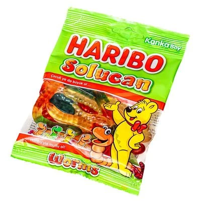 Мармелад жевательный Haribo Worms Турция 80г-1}