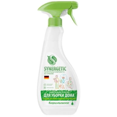 Средство чистящее универсальное для уборки дома Synergetic 500мл-0}