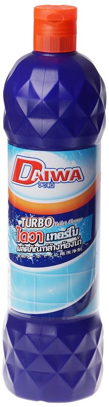Средство для чистки унитаза Daiwa Турбо-очиститель фиолетовый 950мл цена и фото