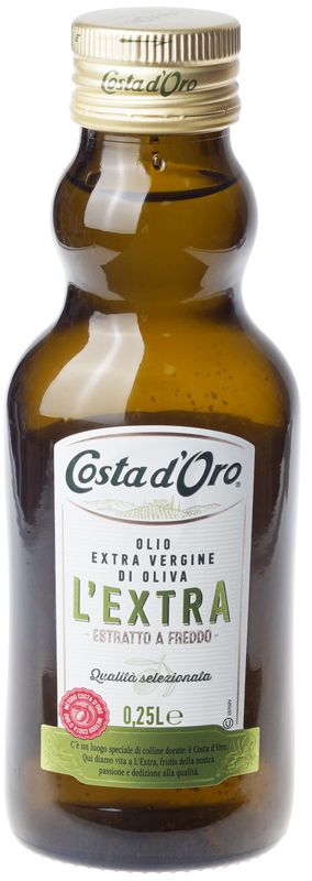 Масло оливковое нерафинированное Экстра Коста Доро 250мл масло тыквенное нерафинированное словения gea 250мл