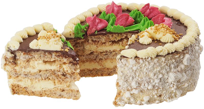 торт киевский воздушный деликатеска 850г Торт Воздушная фантазия Деликатеска 850г