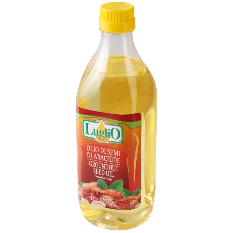 Масло арахисовое рафинированное Luglio 1л