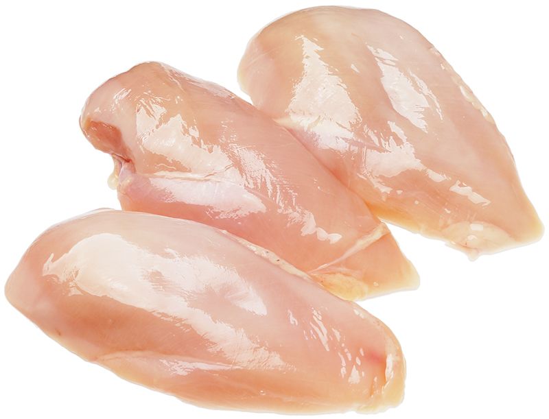 Филе грудки цыпленка охлажденное ~700г филе грудки цыпленка бройлера для салата охлажденное троекурово 500 г