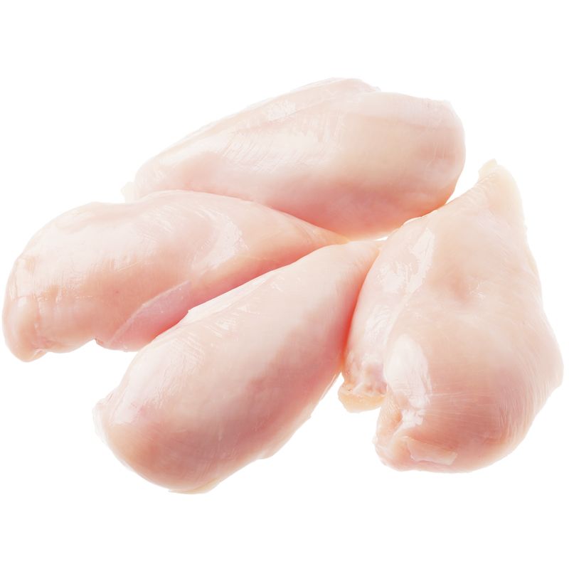 Филе грудки цыпленка-бройлера охлажденное халяль ~1кг филе бедра цыпленка бройлера охлаждённое латифа без кожи халяль уп 0 8 1 кг