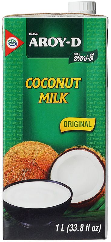 Кокосовое молоко Aroy-D 1л кокосовое молоко aroy d 17 19% 400 мл