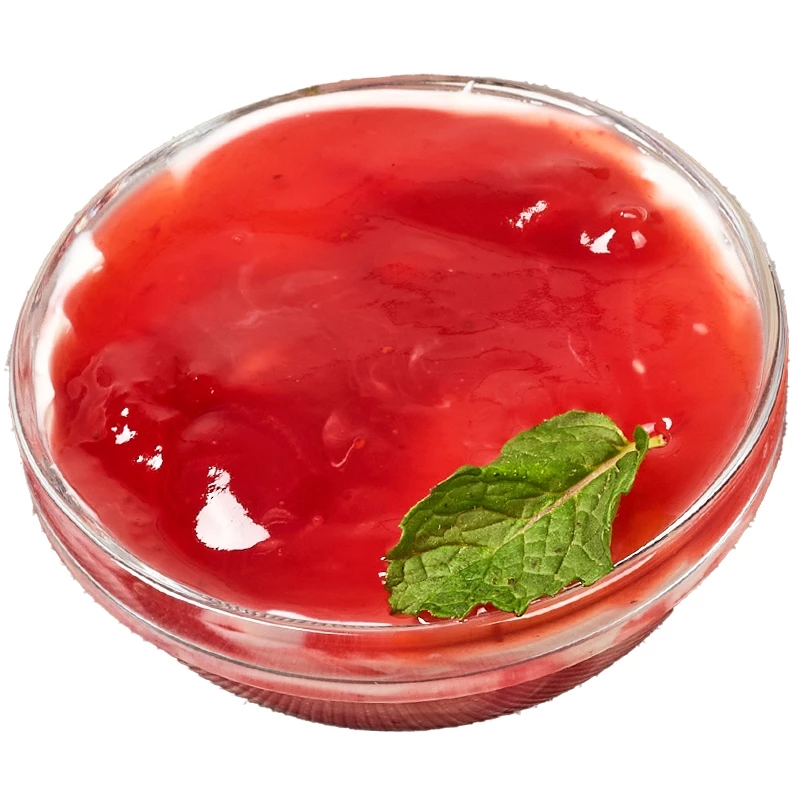 Йогурт Греческий с клубничным вареньем 5% Деликатеска 200г