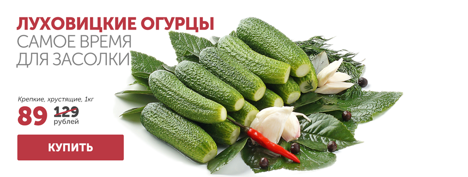 СОЛИТЕ ВЫГОДНО СВЕЖИЕ ОГУРЧИКИ