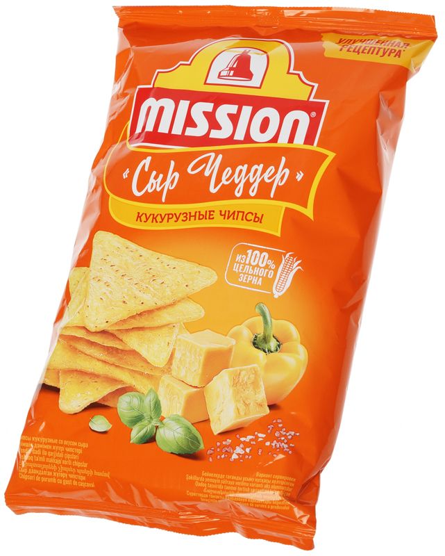 Чипсы кукурузные со вкусом сыра Mission 150г чипсы картофельно кукурузные o keich со вкусом краба вес