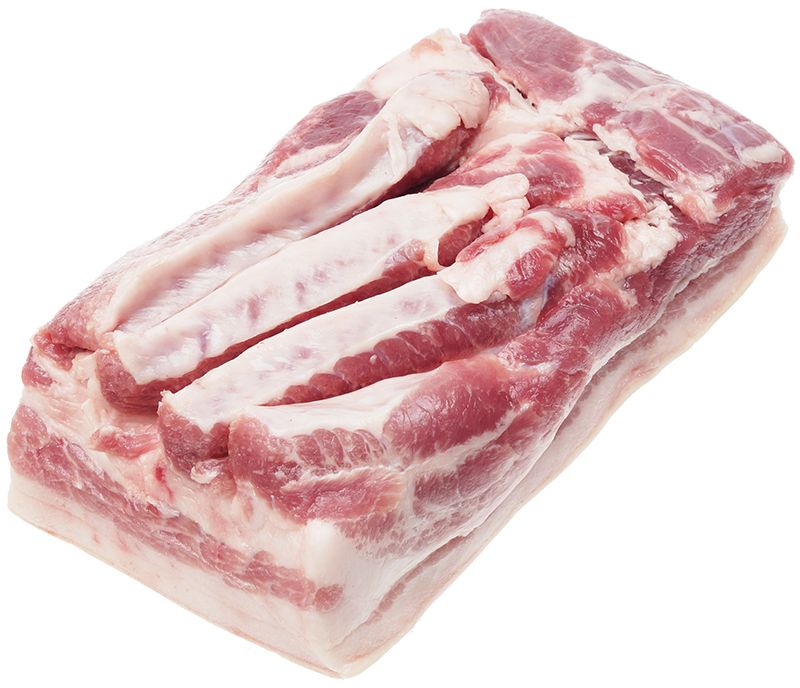 Грудинка свиная бескостная ~1.2кг грудинка свиная сырокопчёная великолукский мясокомбинат бескостная 300 г