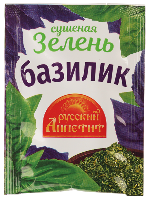 Базилик сушеный Русский Аппетит 5г зира русский аппетит 10 г