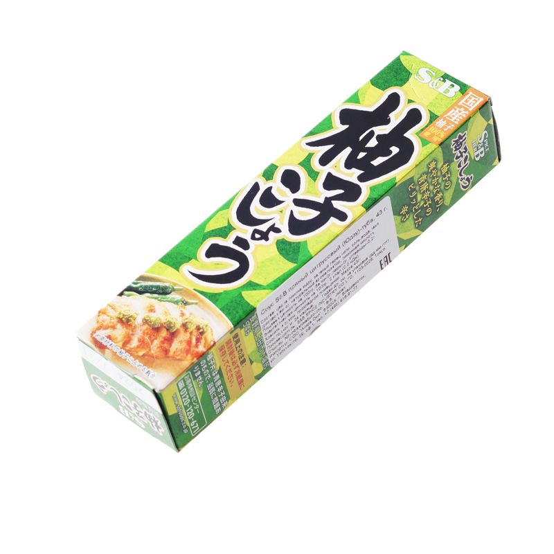 Соус S&B Юдзу цитрусовый пряный 40г bachan s японский соус для барбекю с юдзу 482 г 17 унций