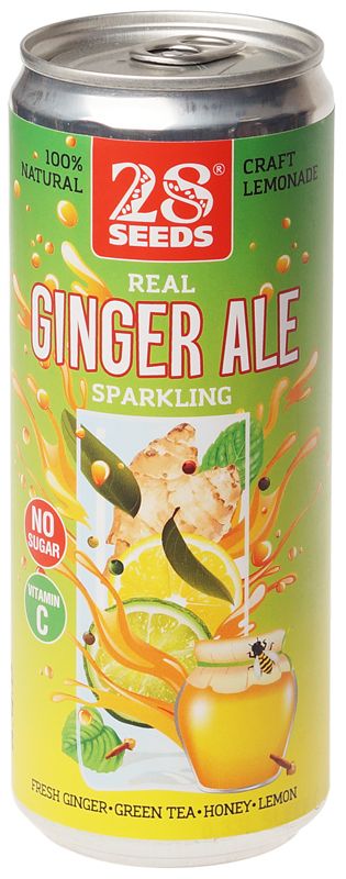 Имбирный эль Real Ginger Ale без сахара 330мл