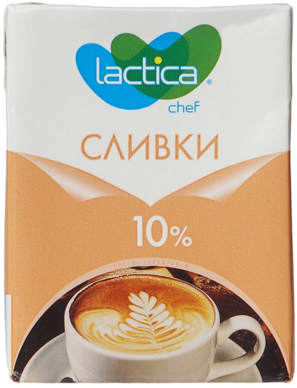 Сливки для кофе 10% жир. ультрапастеризованные 200мл сливки свитлогорье 500г 10% ультрапастеризованные