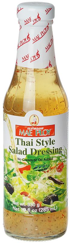 Дрессинг для салата в тайском стиле 285мл вьетнамский соус с лемонграссом mae ploy тайланд 285мл