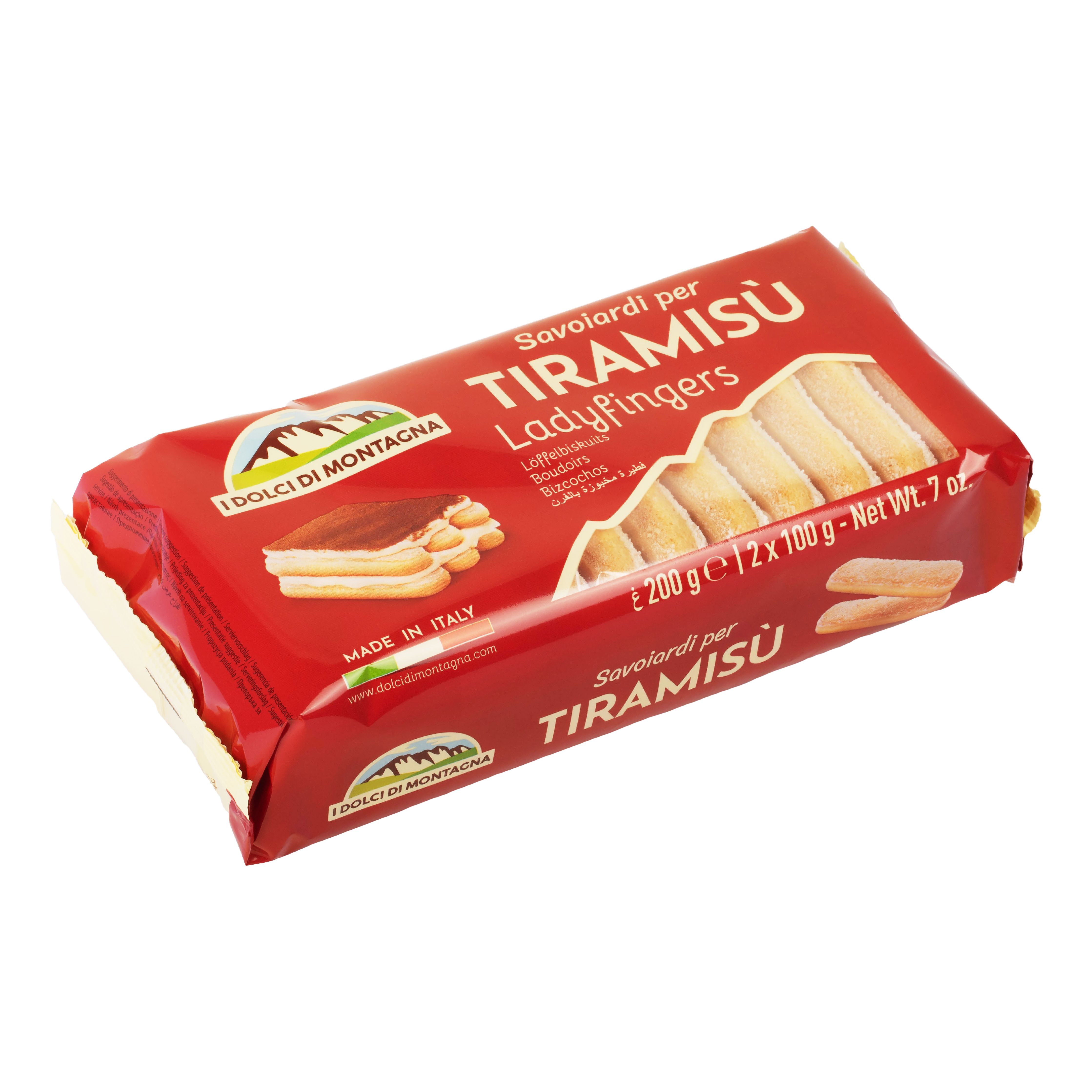 Печенье сахарное для тирамису Савоярди Bonomi 200г печенье дамские пальчики 200 г тирамису верона