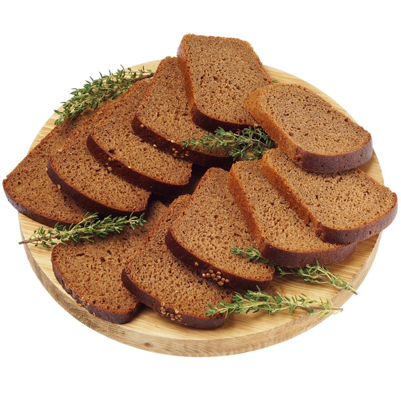 Хлеб Бородинский пшенично-ржаной бездрожжевой 300г хлеб юбилейный пшенично ржаной с фундуком изюмом медом и курагой 205г