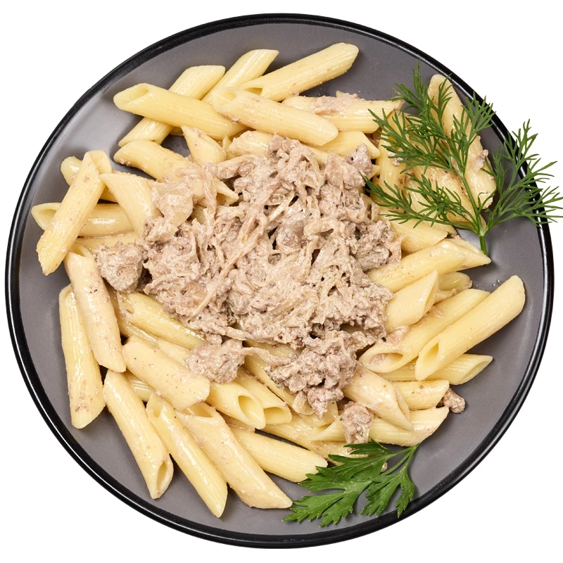 Печень по-строгановски с макаронами Деликатеска 250г