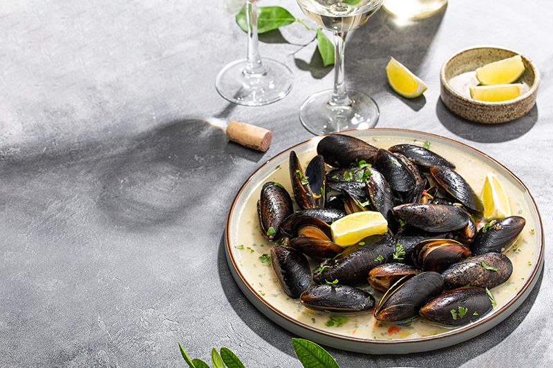 Соус с белым вином