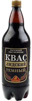 Квас Лидский темный 1.5л квас хлебный край белорусский рецепт 1 25 л