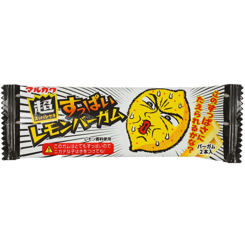 Резинка жевательная Marukawa Лимон кислый 11.8г резинка жевательная marukawa клубника