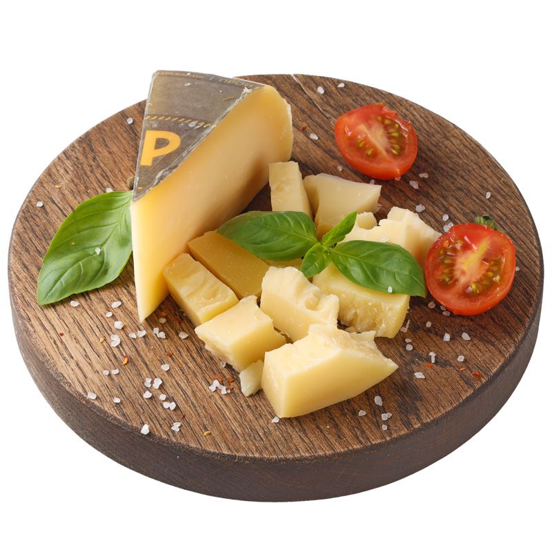 Сыр твердый Пармезан 40% жир. Деликатеска ~250г сыр скаморца копченый полутвердый 45% жир деликатеска 250г