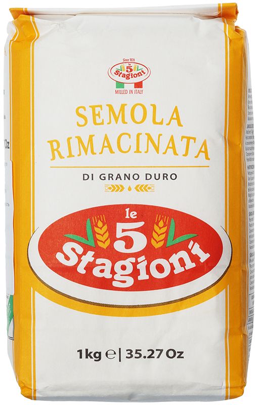 Мука из твердых сортов пшеницы SEMOLA DI GRANO DURO Италия 1кг тесто для лазаньи 109 из твердых сортов пшеницы divella 500г