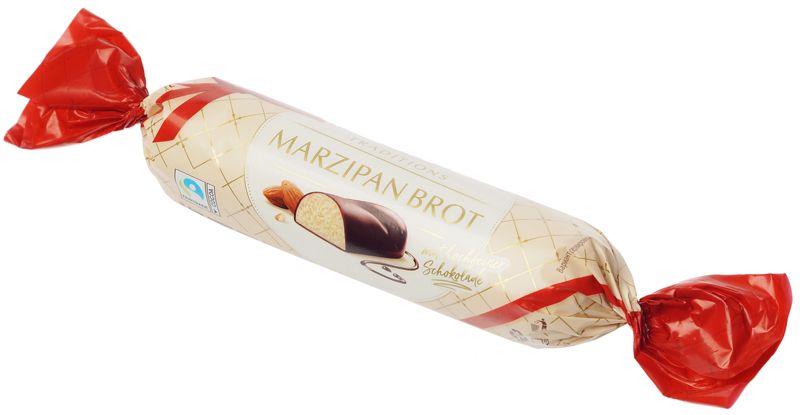 Марципановая буханка в шоколаде 100г конфеты zentis марципановая картошка 250 г